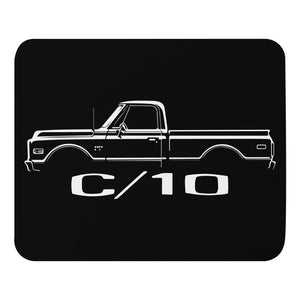 1970 Chevy C10 Classic Pickup Truck Enthusiasts Custom 10 Mouse pad