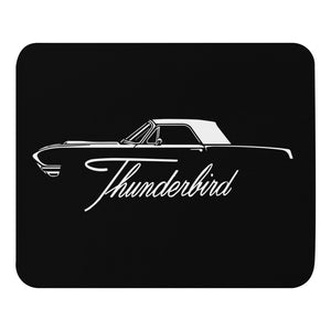 1966 Thunderbird American Classic car Owners Antique Automotive Mouse pad