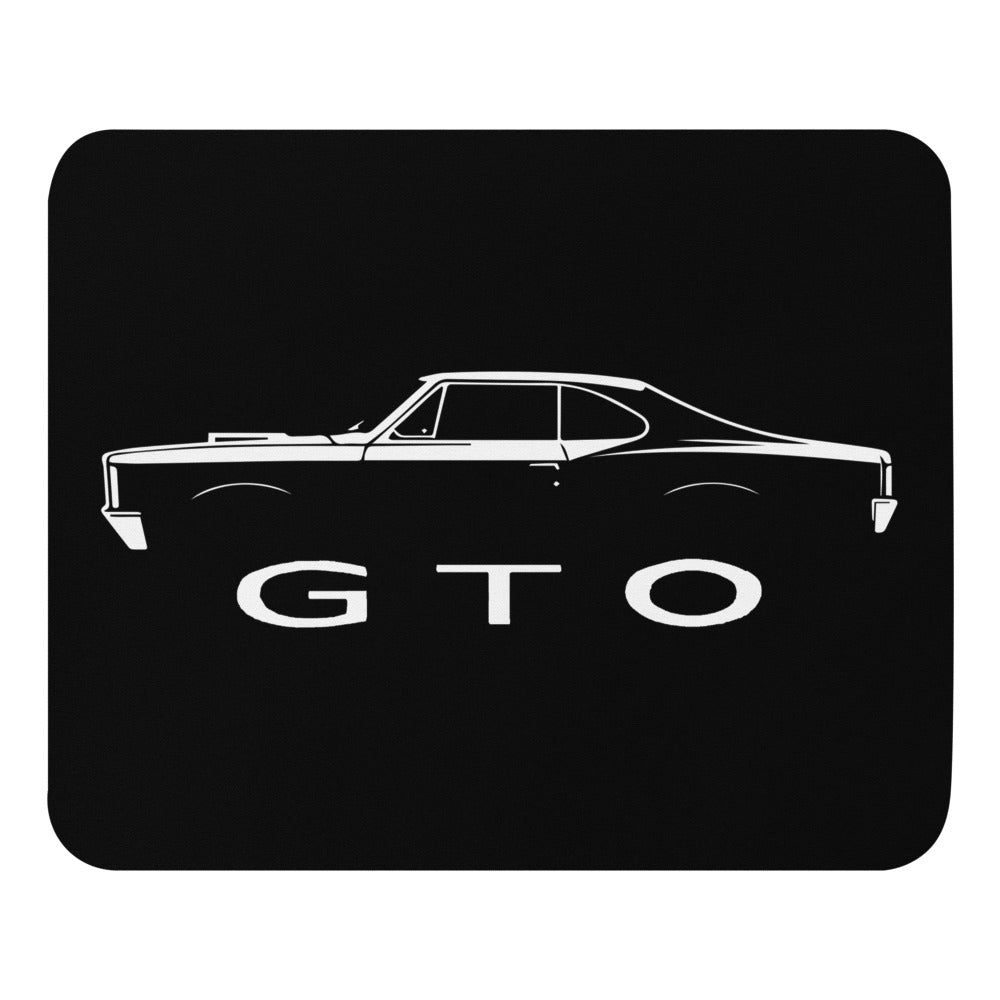 1966 GTO American Classic Car Enthusiats Gear Heads Automotive Mouse pad