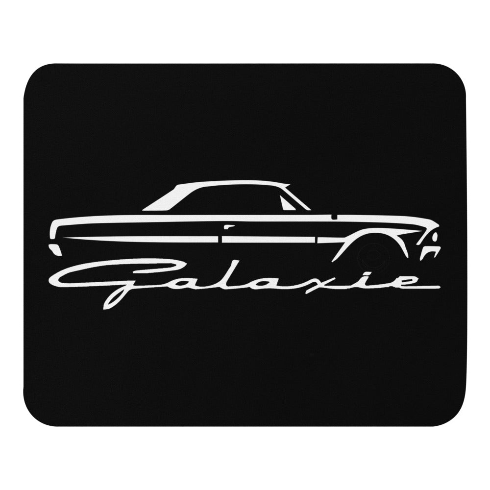 1964 Galaxie Silhouette Emblem mouse pad for American Classic Car Owners