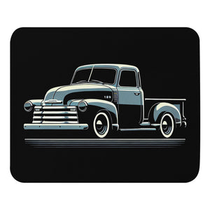 1950s Antique Truck Art Graphic Chevy 3100 Pickup Owners Enthusiasts Gearheads Mouse pad