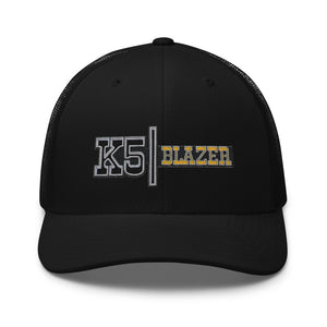 1973 Chevy K5 Blazer Fender Emblem Trucker Cap Snapback Hat