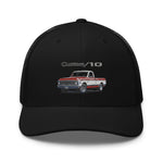 1972 Chevy C10 Custom Ten Red and White Classic American Pickup Truck Trucker Cap snapback hat