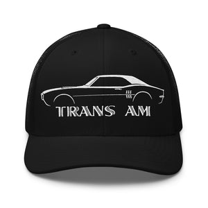 1969 Firebird Trans Am trucker hat for American Muscle Car Owners Cap