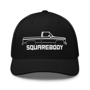 1987 Silverado C10 Chevy Truck hat for Square Body Pickup Owners Enthusiasts trucker Cap