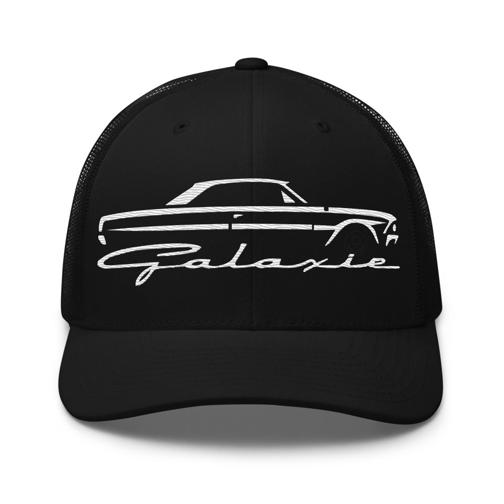 1964 Galaxie Silhouette Emblem trucker hat for American Classic Car Owners Automotive Cap