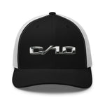 1972 Chevy C10 Emblem Custom 10 Pickup Truck Trucker Cap snapback hat