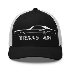 1969 Firebird Trans Am trucker hat for American Muscle Car Owners Cap