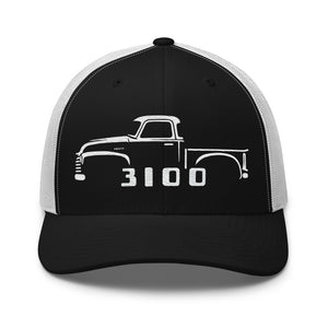 1953 Chevy 3100 hat for Antique Pickup Truck Owners Automotive trucker Cap