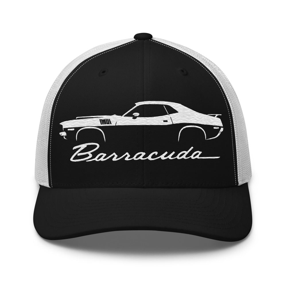 1971 Barracuda trucker hat for Muscle Car Enthusiasts American Classic Cars 71 Cuda Cap