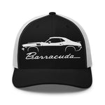 1971 Barracuda trucker hat for Muscle Car Enthusiasts American Classic Cars 71 Cuda Cap