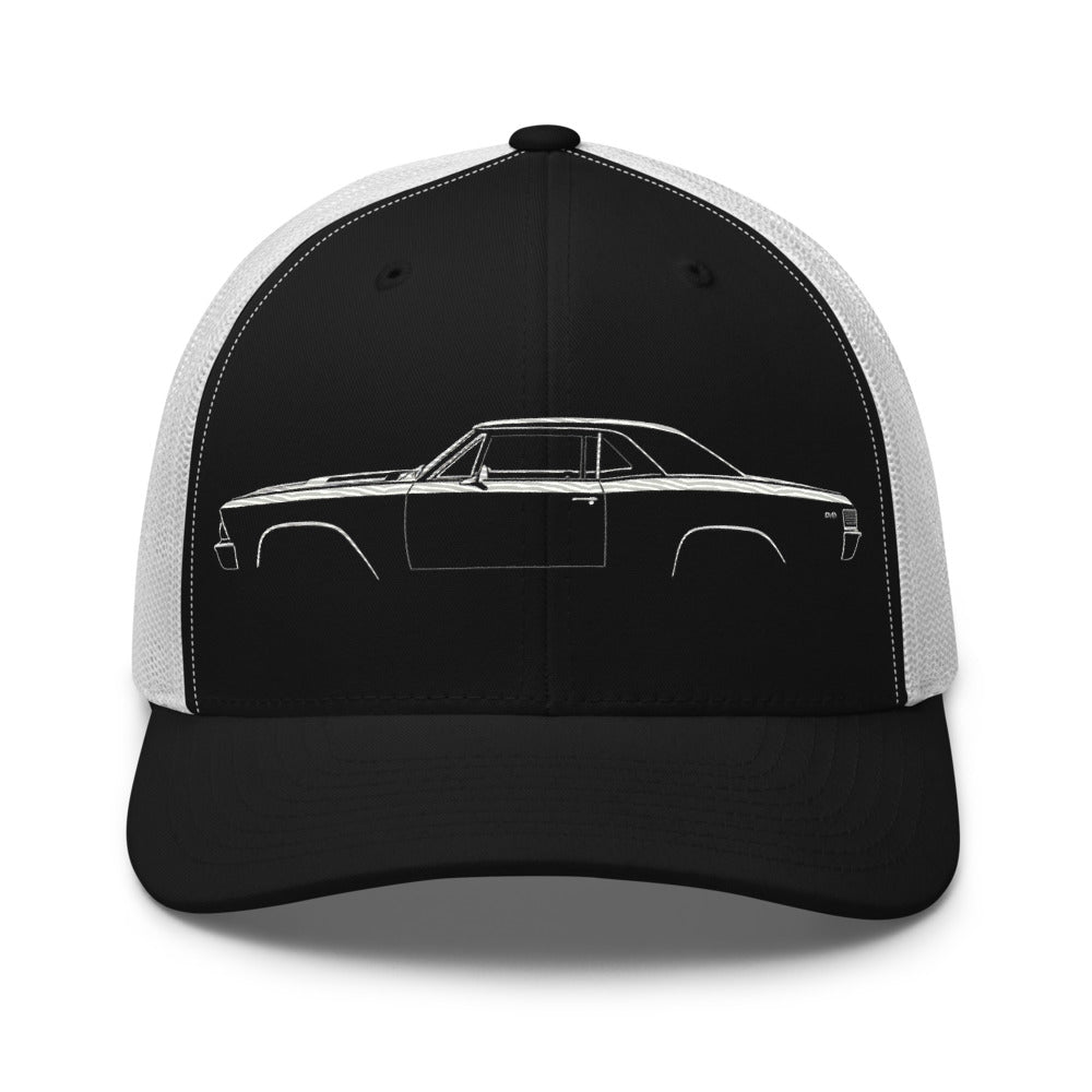 1966 Chevelle hat for Chevy Classic Car Fans Gearheads trucker Cap