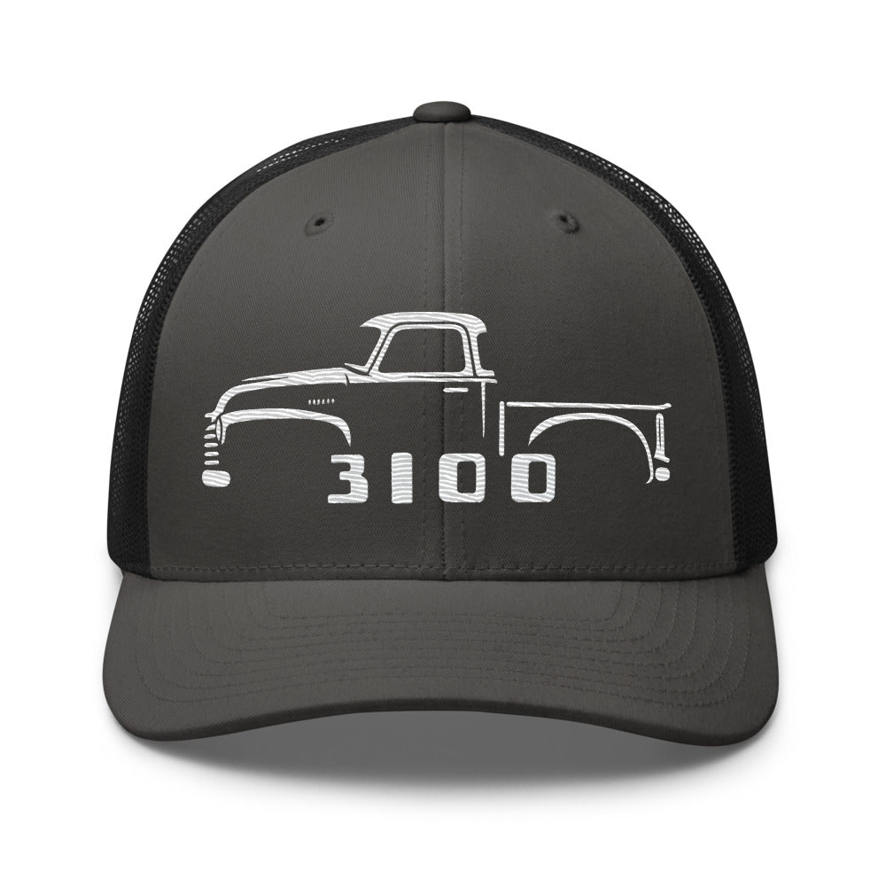 1953 Chevy 3100 hat for Antique Pickup Truck Owners Automotive trucker Cap