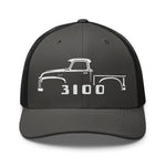 1953 Chevy 3100 hat for Antique Pickup Truck Owners Automotive trucker Cap