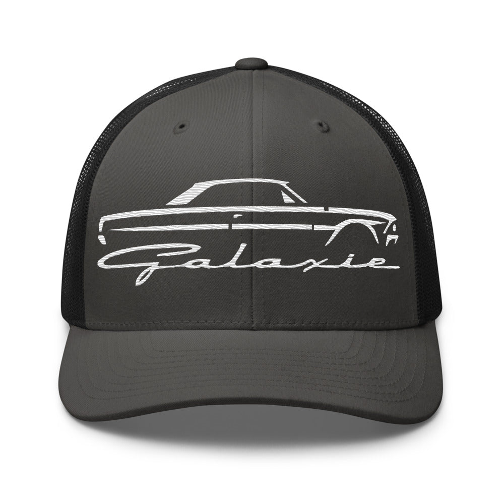 1964 Galaxie Silhouette Emblem trucker hat for American Classic Car Owners Automotive Cap