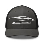 Corvette C8 E-Ray Silhouette Trucker Cap Snapback Hat