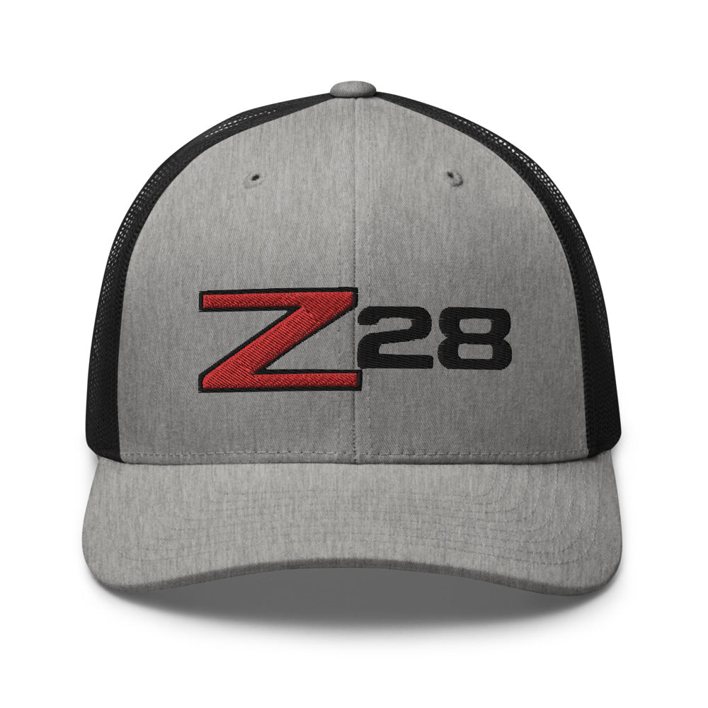 Chevy Camaro Z28 1970 - 1974 Emblem Logo Muscle Car Trucker Cap Adjustable Snap Back Hat