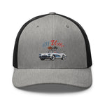 1960 Corvette Convertible C1 American Classic Car Automotive Nostalgia Trucker Cap Snapback Hat