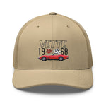 1968 Corvette Red Vette C3 Classic Car Trucker Cap Snapback Hat