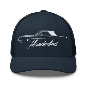 1966 Thunderbird hat for American Classic car Owners Antique Automotive trucker Cap