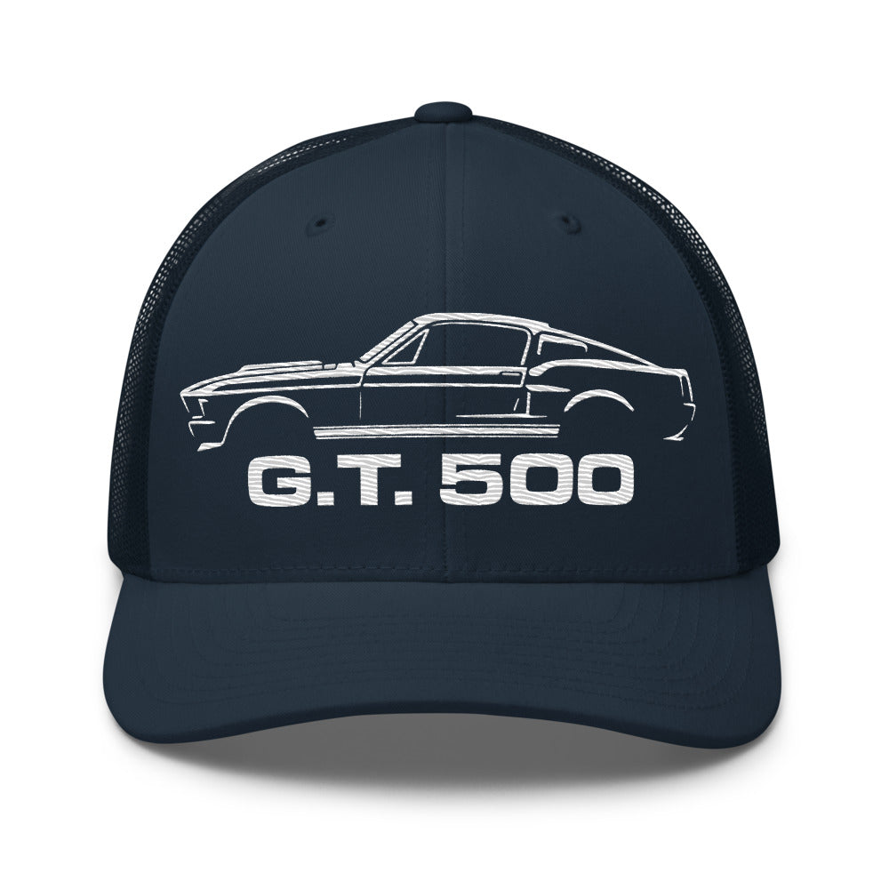 1968 GT500 hat for American Classic Muscle Car Enthusiasts Automotive trucker Cap