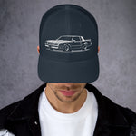 1988 Monte Carlo Hat in navy, front view
