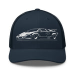 Countach hat 80s Supercar Trucker Caps