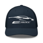 Corvette C8 E-Ray Silhouette Trucker Cap Snapback Hat