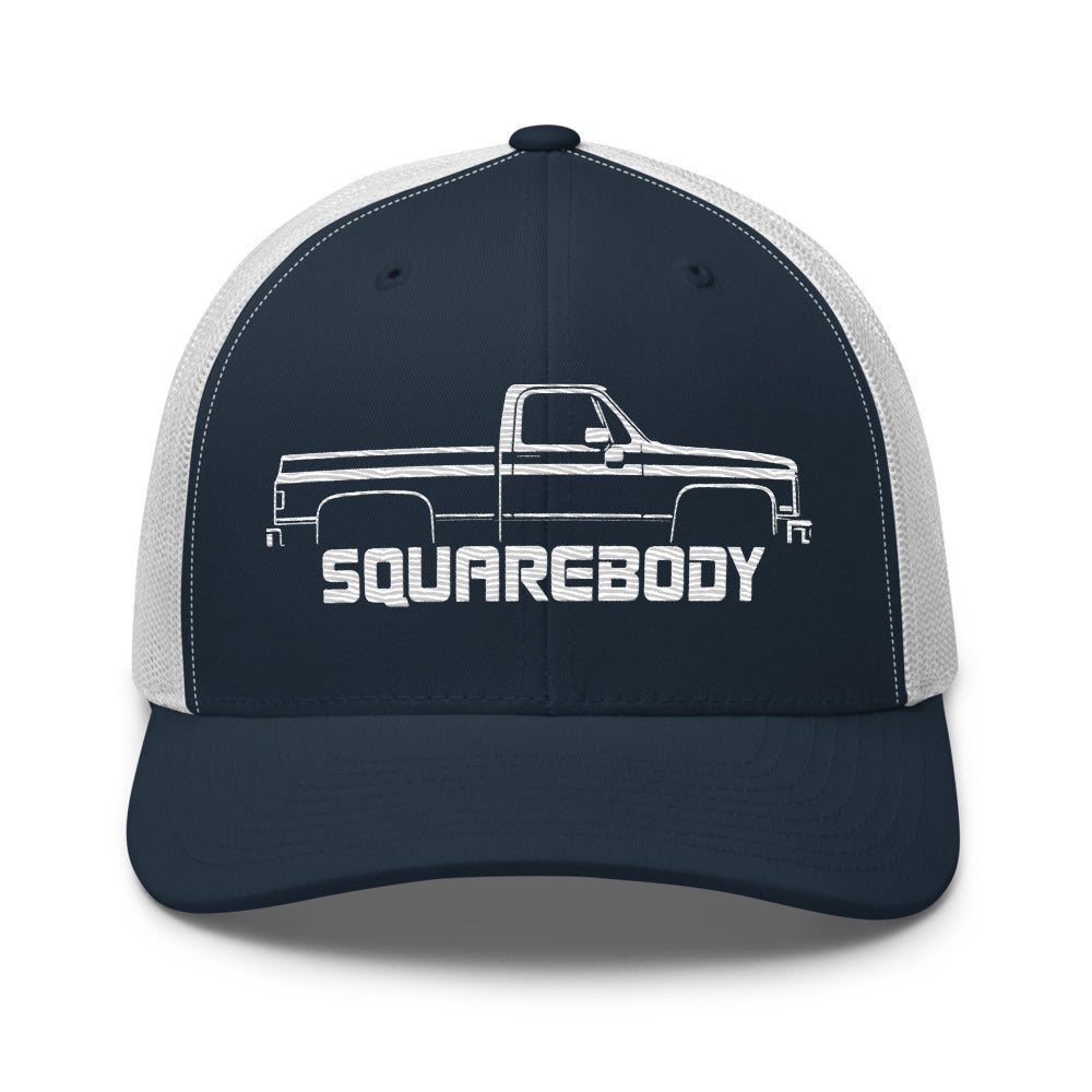 1987 Silverado C10 Chevy Truck hat for Square Body Pickup Owners Enthusiasts trucker Cap