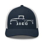 1953 Chevy 3100 hat for Antique Pickup Truck Owners Automotive trucker Cap