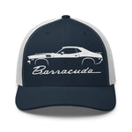 1971 Barracuda trucker hat for Muscle Car Enthusiasts American Classic Cars 71 Cuda Cap