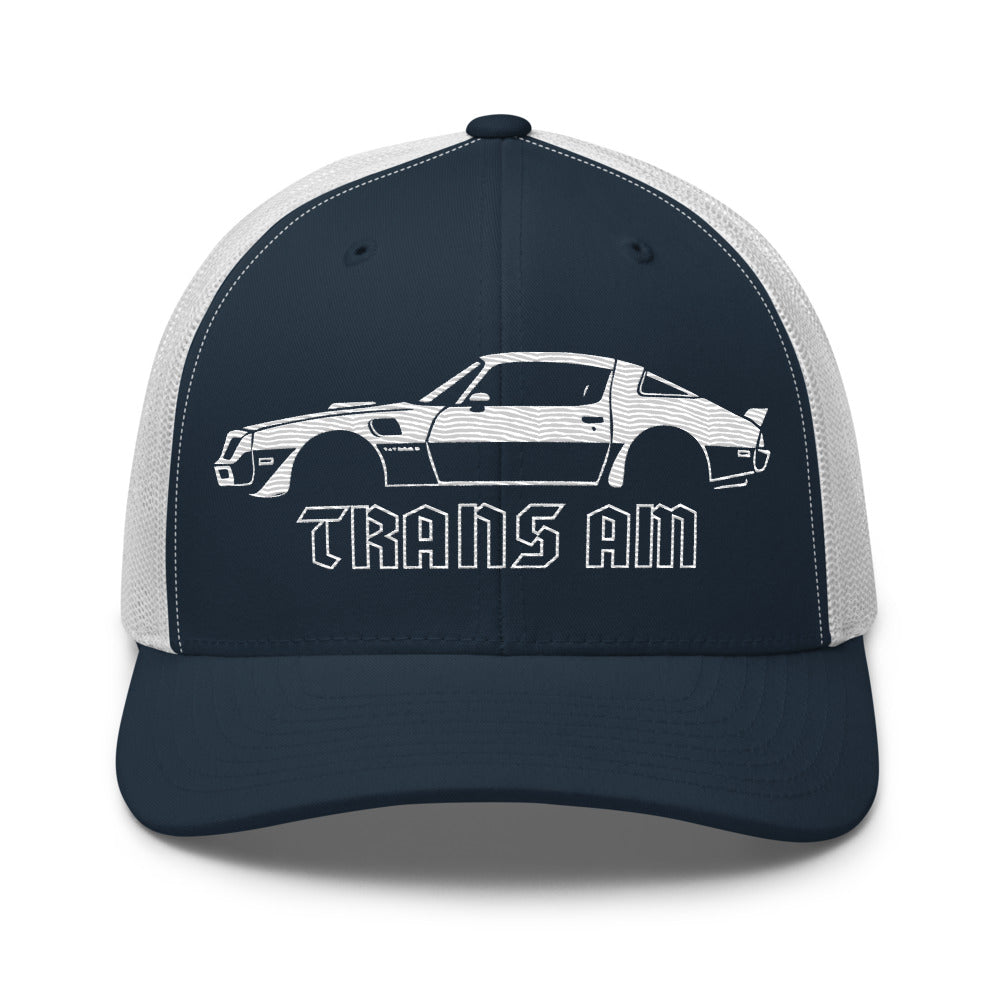 1977 Firebird hat for Muscle Car Owners Enthusiasts Classic Automotive 77 Trans AM trucker Cap