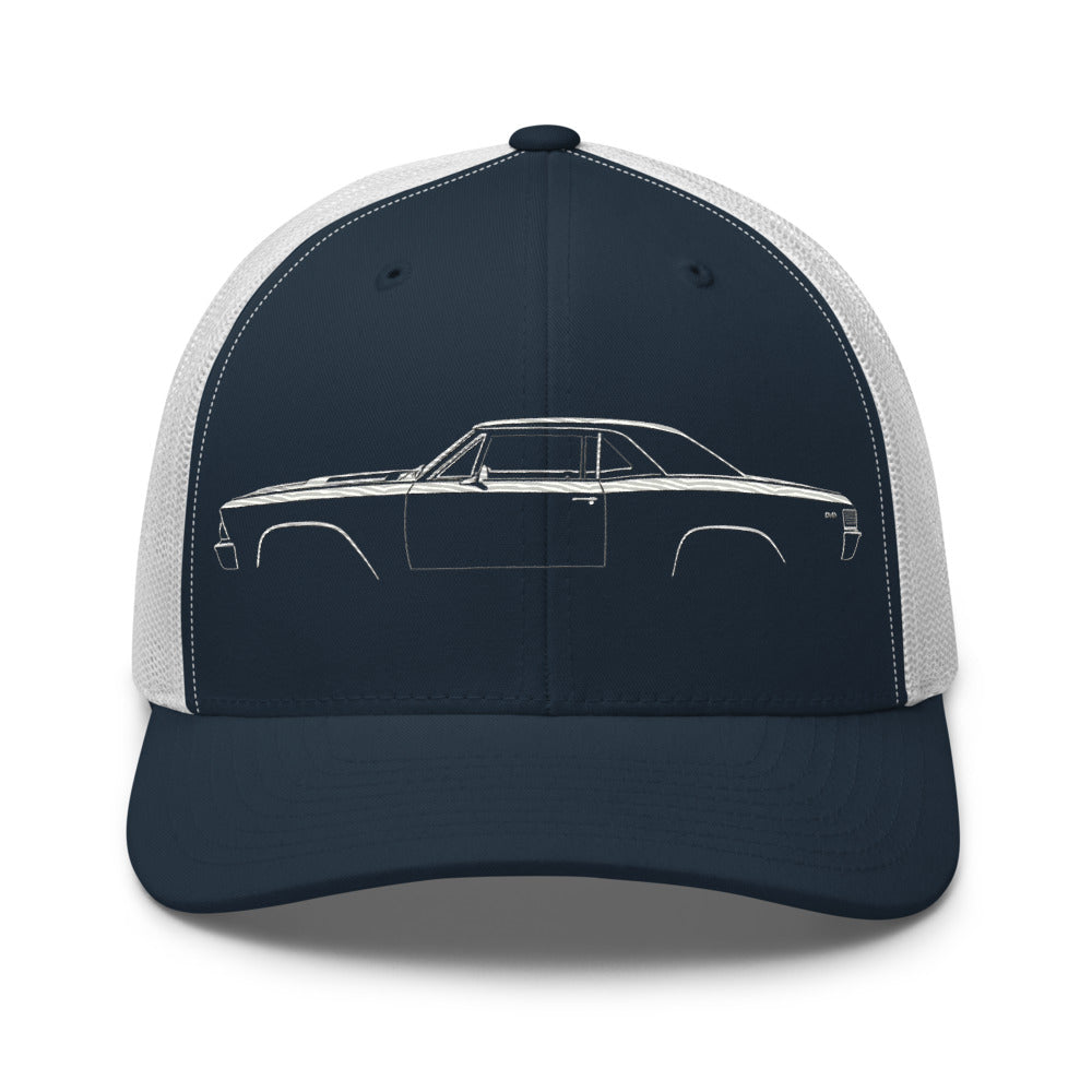 1966 Chevelle hat for Chevy Classic Car Fans Gearheads trucker Cap