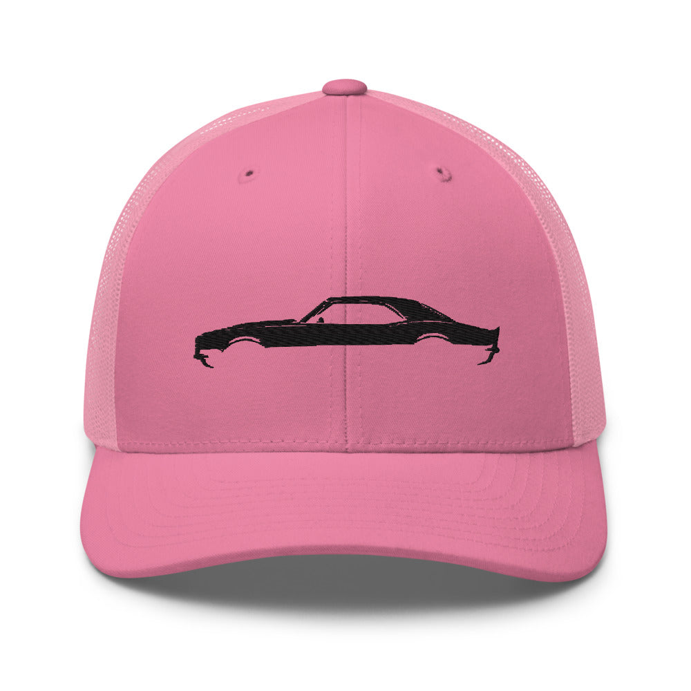 1969 Chevy Camaro SS RS Z28 American Muscle Car Embroidered Trucker Cap Snapback Hat