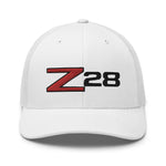 Chevy Camaro Z28 1970 - 1974 Emblem Logo Muscle Car Trucker Cap Adjustable Snap Back Hat