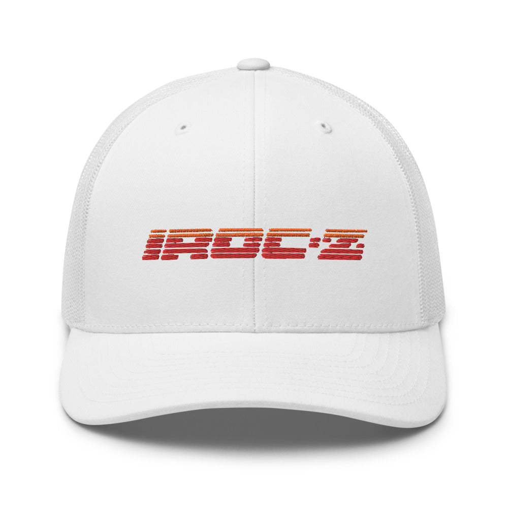 Retro Vintage 1980s Chevy Camaro IROC-Z Logo Fender Emblem Embroidered Trucker Cap Snapback hat