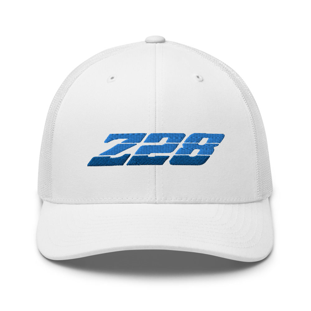 Chevy Camaro Z28 Shades of Blue 1980 1981 Z/28 Collector Car Embroidered Trucker Cap Snapback Hat