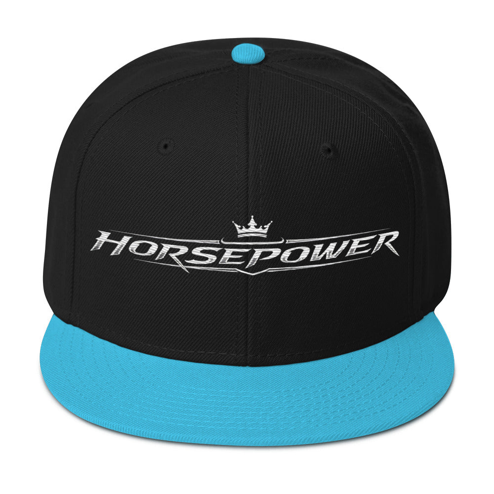 Automotive Themed Caps Horsepower King Snapback hat Cool Hats for Car Fans and Gearheads