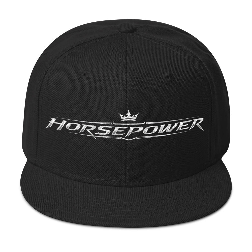 Automotive Themed Caps Horsepower King Snapback hat Cool Hats for Car Fans and Gearheads