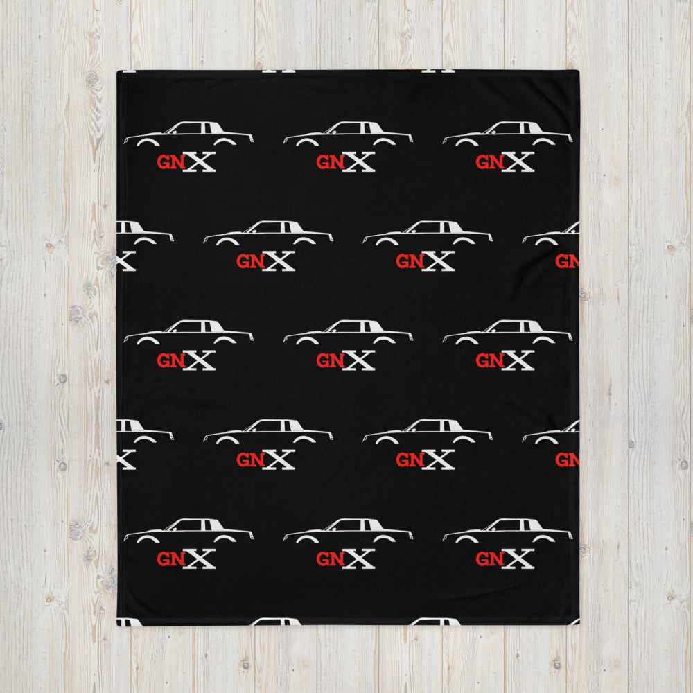 1987 Regal Grand National GNX Classic Car Throw Blanket