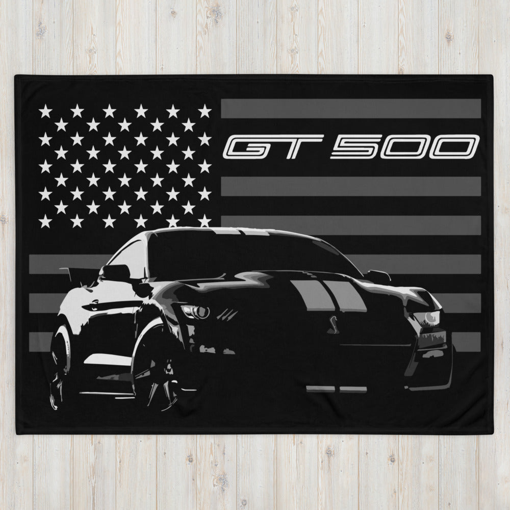 2020 GT500 Driver Gift Custom Throw Blanket