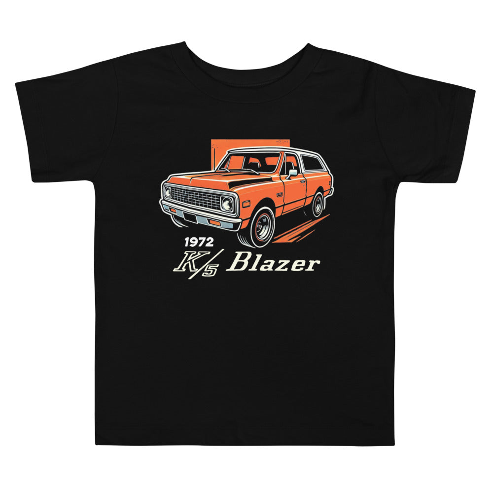 1972 Chevy K5 Blazer t-shirt for Little Truck Enthusiasts Toddler Tee