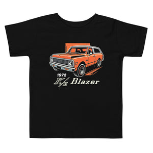 1972 Chevy K5 Blazer t-shirt for Little Truck Enthusiasts Toddler Tee