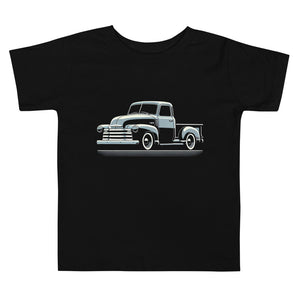 1950s Antique Truck Art Graphic t-shirt for Chevy 3100 Pickup Enthusiasts Toddler Tee