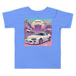 Tokyo Sunset Supra MK4 t-shirt for 90s JDM Japanese Car Fans Toddler Tee