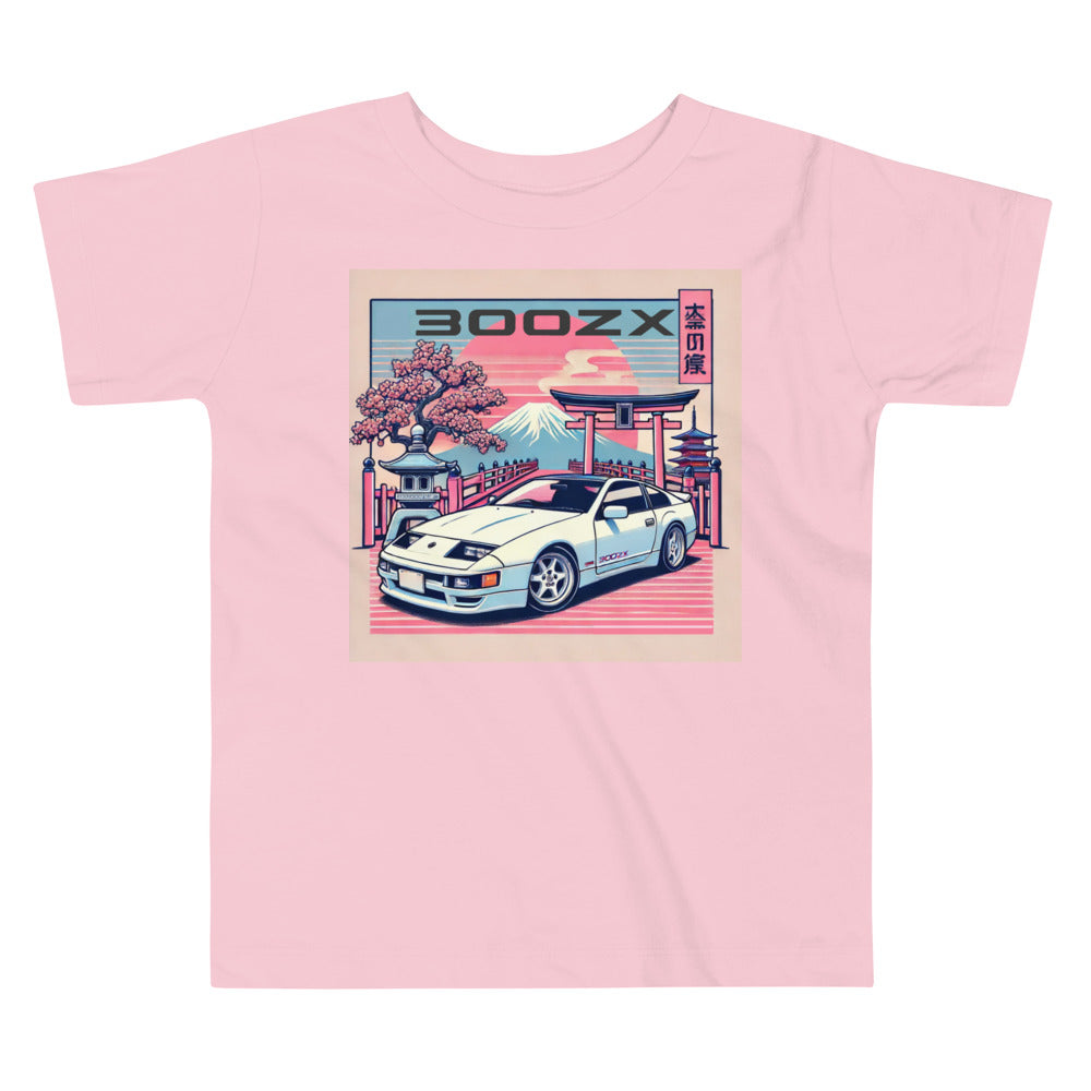 Japanese Aesthetic 300ZX JDM Etnhusiasts 90s Japan Car Culture Toddler Tee