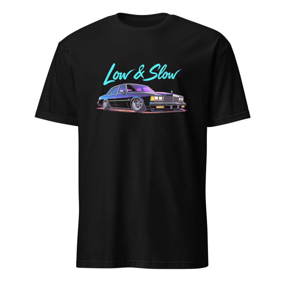 Slammed 1979 Caprice Classic T-Shirt Low and Slow Automotive Graphic Tee