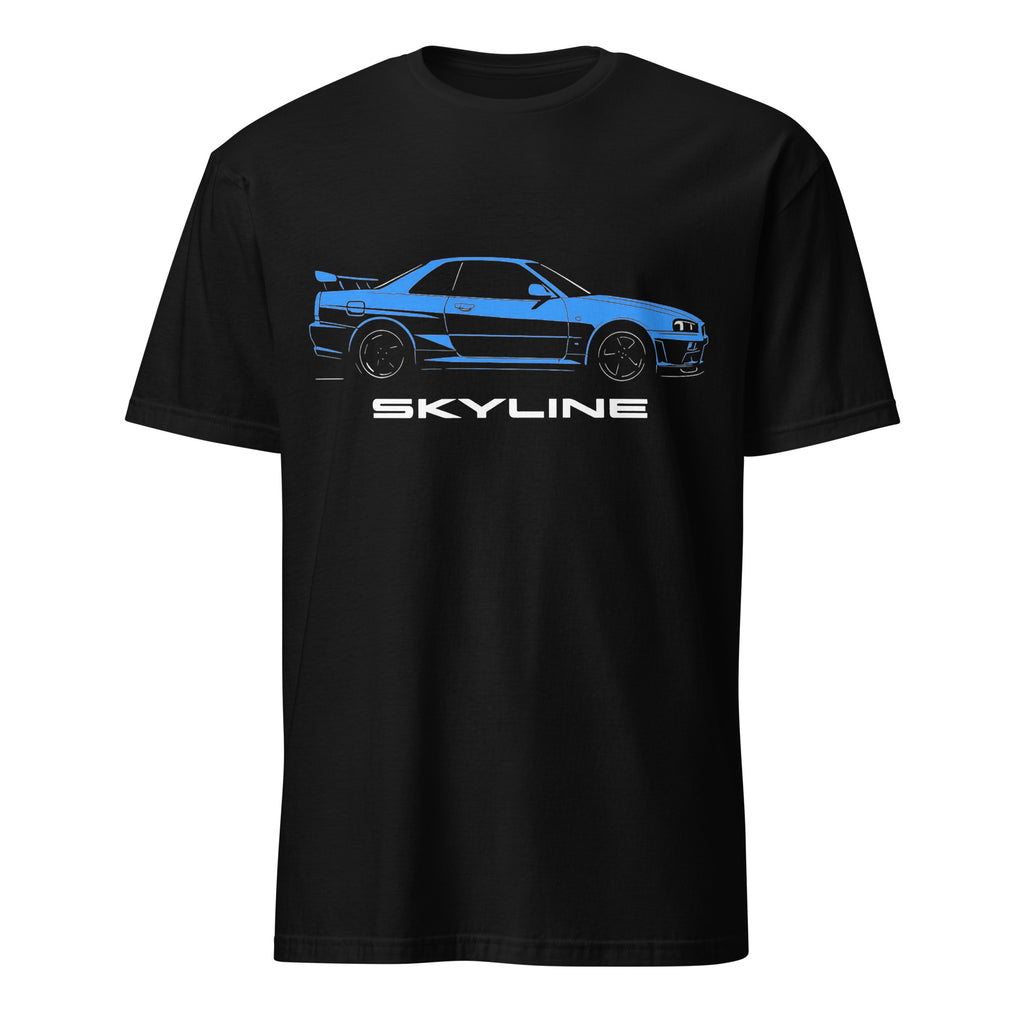 T-Shirt JDM Car Rally Bleu - Design Voiture Sport Rallye Pour Passionnés Auto
