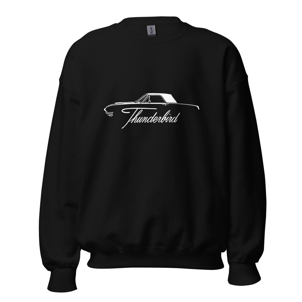 1966 Thunderbird American Classic car Owners Antique Automotive Sweatshirt