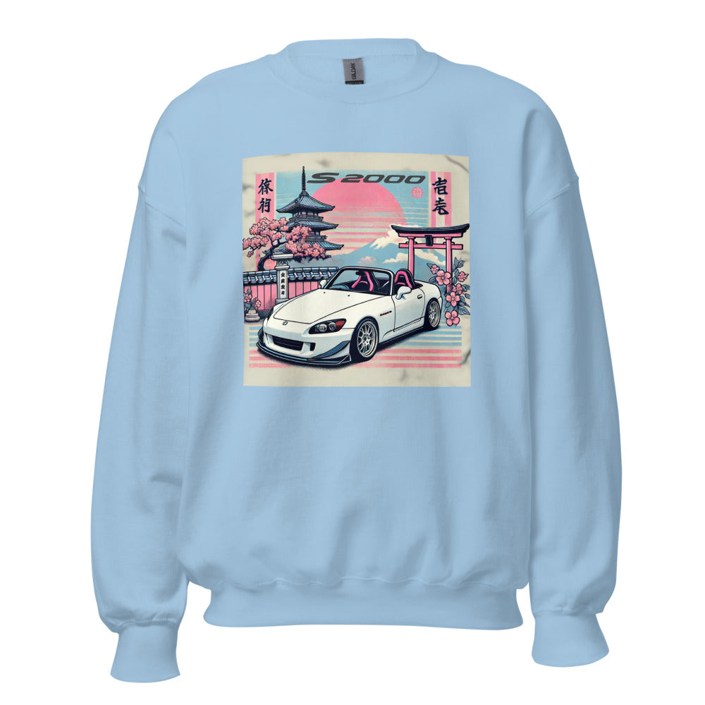 Japanese Aesthetic S2000 JDM Drivers Fans 90s Tuner Car Culture sweatshirt